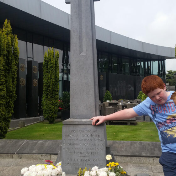 Grave of Michael Collins, in Glasnevin Cemetery | Photo: Eileen O'Connell