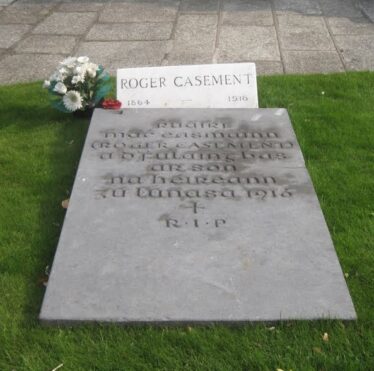 Glasnevin Cemetery, grave of Roger Casement