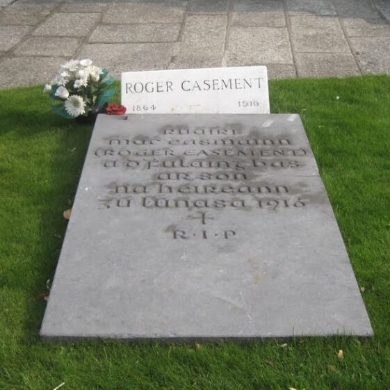 Glasnevin Cemetery, grave of Roger Casement | Photo: B. Forde