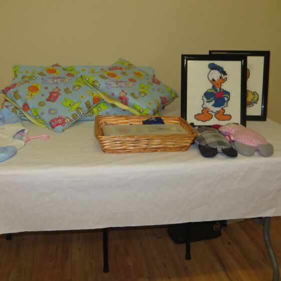 Tapestry and sewing display by Helen Treacy, Dangan | Photo: Bernadette Forde
