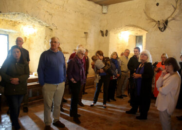Guided tour of Claregalway Castle | Photo: Harry Marzouk