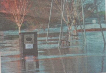 The playground in Milltown was underwater over the weekend.  | Ray Ryan