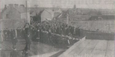 DOWN MEMORY LANE..to an earlier time and a different venue: Milltown Races 1915, near Sheridan's Shop & Pub.