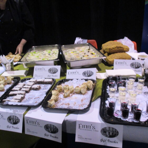 Finns provided delicious food for the day