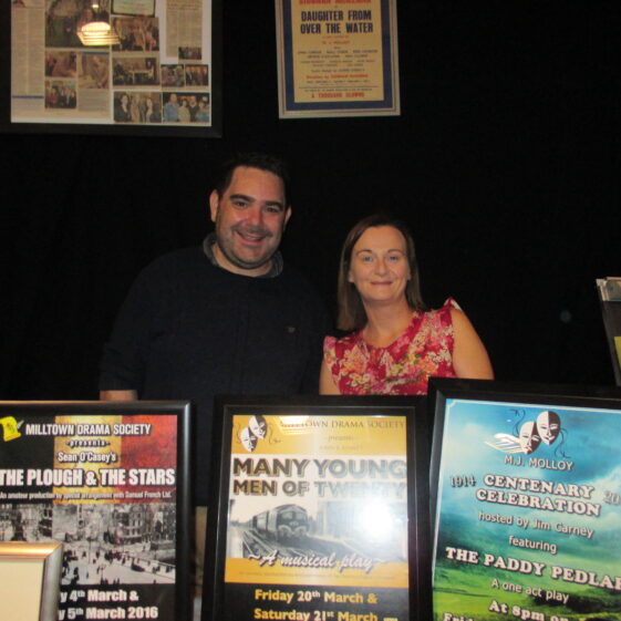 Milltown Drama Society. Rory Hynes & Ann Concannon