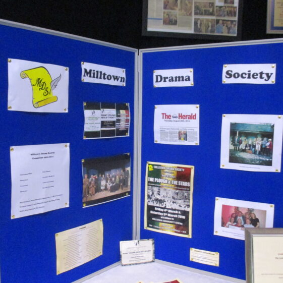 Milltown Drama Society Display