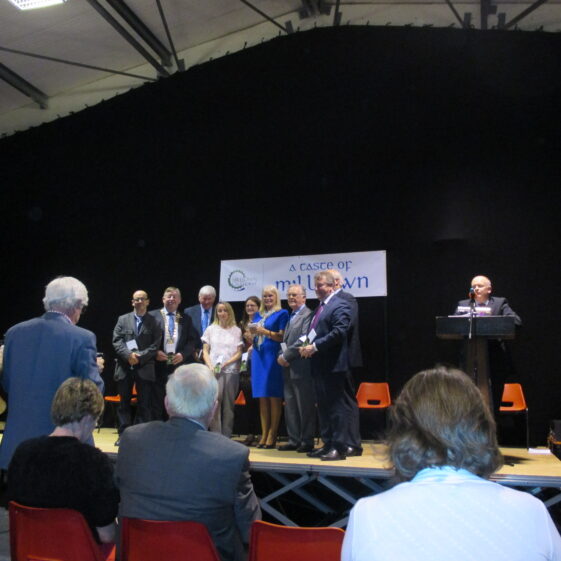 Nick Skehan, Cllr Michael Connolly, Tony Murphy, Liz Gardiner, Pauline Connolly, Minister Mary Mitchell O'Connor, Frank Glynn, Michael Rhatigan, Sean Canney