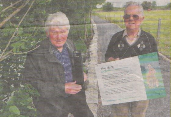Vandals hit Milltown’s award – winning walk