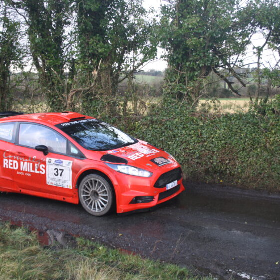 IMG_0796 Driver Joe Connolly. Navigator Richard Connolly. Ford Fiesta R5