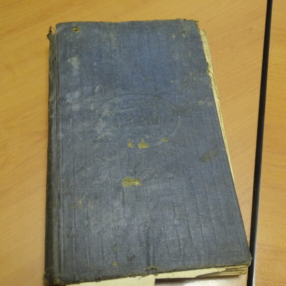 Hardback Recipe Book 1930