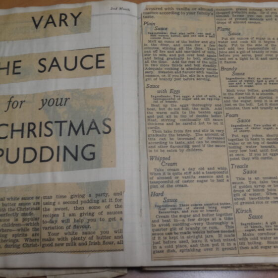 Vary The Sauce for your Christmas Pudding