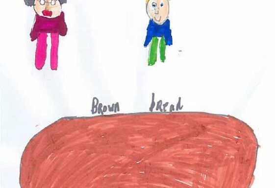 Stop watch brown bread