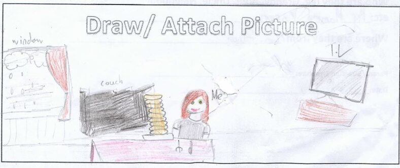 Pancakes | Drawing by Laura Kate