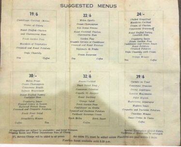 Wedding Menu | Keelin McDonagh