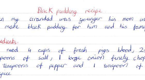 Black Pudding