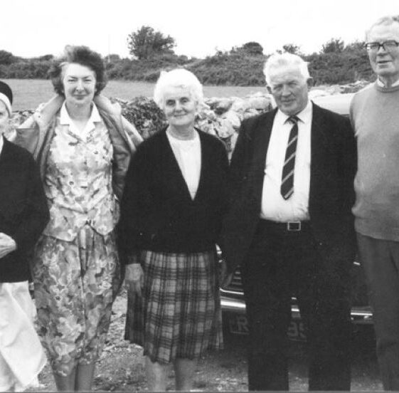 Sr. Ambrose, Margaret Thornton Connor, Nora Connolly, John Joe Connor (Headford) and John Connolly | Photo Credit MargaretConnolly Hackett