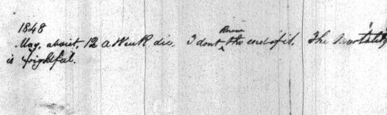 Diary of Rev Patrick Fahy P.P. Moycullen