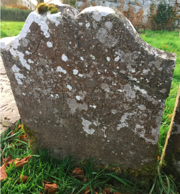 Gravestone carved by Patrick Howard, Stonecutter.
Memorial No. 113 Sean Reilig, Moycullen | John Tierney