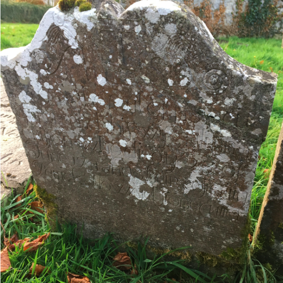 Gravestone carved by Patrick Howard, Stonecutter.
Memorial No. 113 Sean Reilig, Moycullen | John Tierney