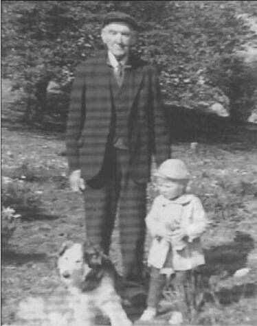 Richard Fitzpatrick with his grandniece Jacinta Noone (Knockbane House)