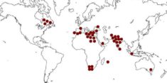 Map showing the extent of Moycullen men's service abroad