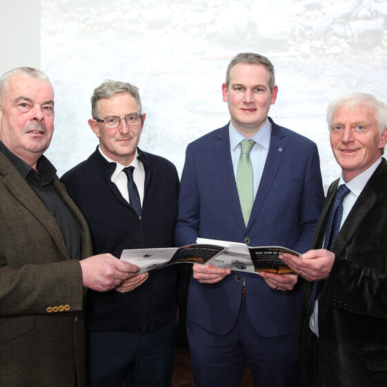 LydonImages_26 Minister of State Sean Kyne TD with guest speakers Seán Ó Coistealbha, Dr. Paul Naessens and Hugh Gallagher