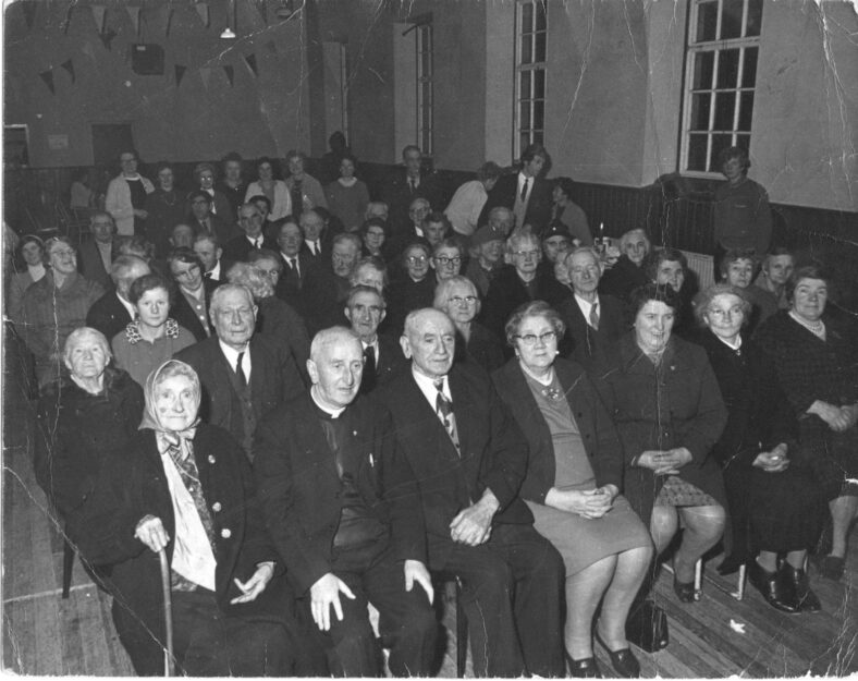 Christmas gathering of Moylough senior citizens 1972 | mhs