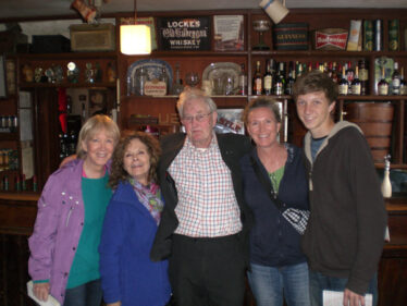 With Tom Costello | Photo: Jimmy Laffey