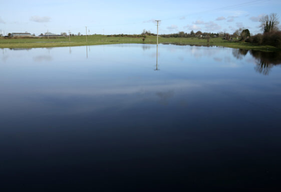 The turlough in Esker