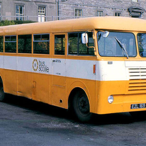 This bus, EZL 169, was the bus I travelled on while in Leaving Cert year 1973. It was driven by  the late Tom Mitchell from Cross, Menlough (Gerry Costello). | © Copyright Control