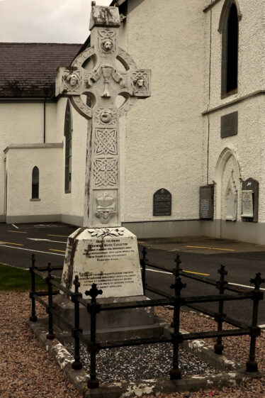 The final resting place and Headstone of Fr Mark Eagleton at Corofin | © Gerry Costello Photography