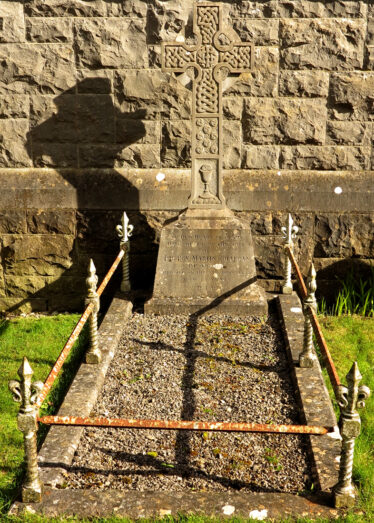 The final resting place and headstone of Fr Martin Colleran in Ballyhaunis Church Grounds | © Gerry Costello Photography