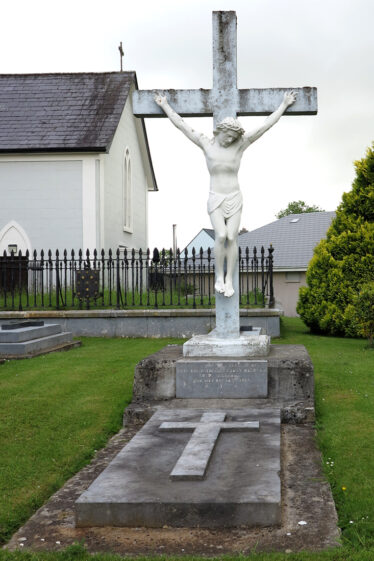 Gravestone and final resting place of Fr Pat Waldron in Kilkerrin Church Grounds | © Gerry Costello Photography