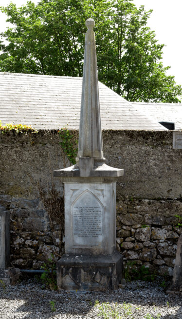 Headstone and final resting place of Fr John Walsh in the Church Grounds at Athenry Church | © Gerry Costello Photography