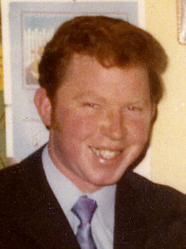 A young P J McHugh