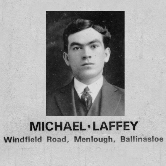 Michael Laffey, Windfield Upper.