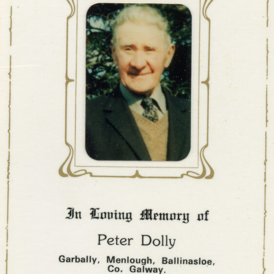 Peter Dolly, Garbally.