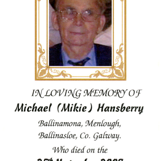 They lived amongst and with us.