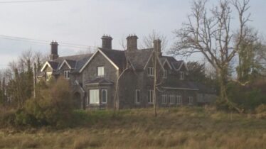 Looking north west showing the front and side angle of The Rectory. Two storey residence | Alf Seale