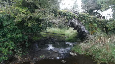 Looking west showing the Rock Bridge | B. Doherty