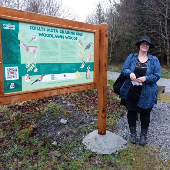 20170307_112608 Carrie O' Sullivan, Artist with Nature Trail Sign