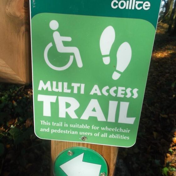 Multi Access Trail Multi Access Trail Sign, Woodlawn | B. Doherty 2016