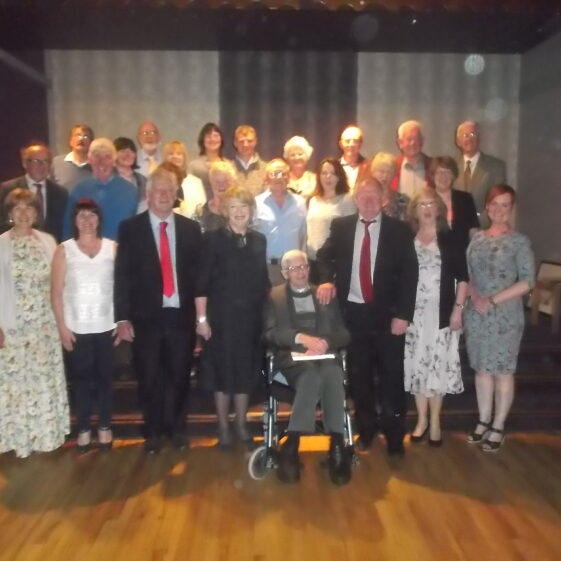 DSCF3083 Woodlawn Heritage Group Members present on night with Sabina Higgins