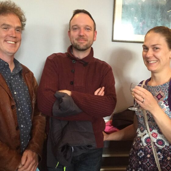 Tony, Colin and Joanna at Book Launch Tony Maher with Colin & Joanna Forde | Olivia Anderson