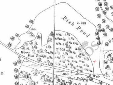 25 inch Ordnance Survey Map of Galway showing fish pond | www.osi.ie