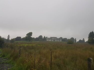 Woodlawn House 2017, through the mist and rain