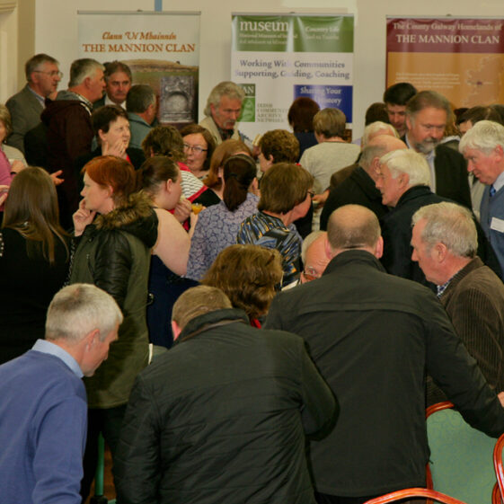 GCP-0104 Milltown Heritage mingling among crowd | Photo: Gerry Costello