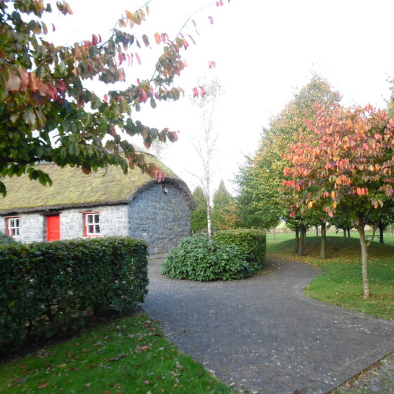 Cottage at side angle