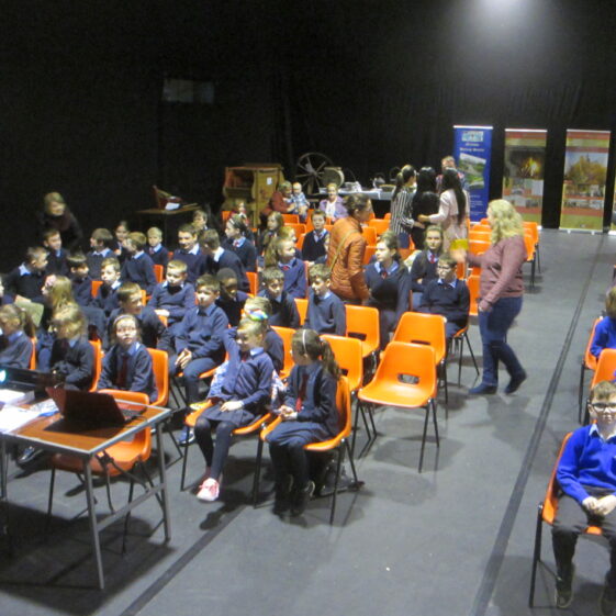 Belmont school kids at launch | Photo: Frank Glynn