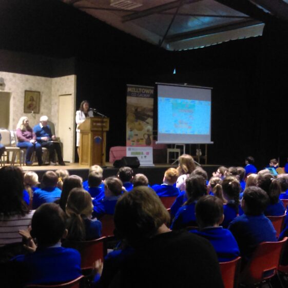 Cathaoirleach Eileen Mannion offically launches our heritage food project